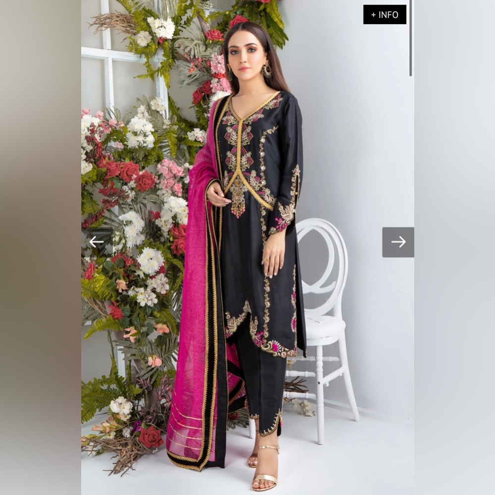 3 piece stitched suit